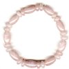 Rose Quartz Oval Bracelet